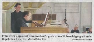 Ludwigsburger Orgelherbst 2025. Konzert vom 12.10.2025