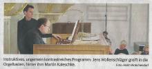Ludwigsburger Orgelherbst 2025. Konzert vom 12.10.2025